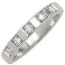 ブルガリ BVLGARI マリーミー 5Pダイヤ プラチナシルバー Pt950 ダイヤモンド リング 指輪 11号