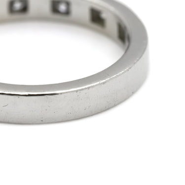 ブルガリ BVLGARI マリーミー 5Pダイヤ プラチナシルバー Pt950 ダイヤモンド リング 指輪 11号