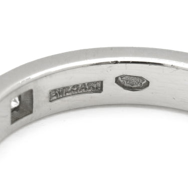 ブルガリ BVLGARI マリーミー 5Pダイヤ プラチナシルバー Pt950 ダイヤモンド リング 指輪 11号