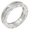 ブルガリ BVLGARI ビーゼロワン B-zero1 ダイヤリング XS ホワイトゴールド K18WG #52(JP12) リング 指輪 750WG 18金 12号