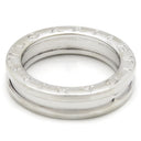 ブルガリ BVLGARI ビーゼロワン B-zero1 ダイヤリング XS ホワイトゴールド K18WG #52(JP12) リング 指輪 750WG 18金 12号