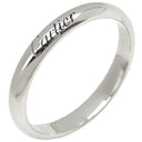 カルティエ Cartier C ドゥ カルティエ B4232456 プラチナシルバー Pt950 #56(JP16) リング 指輪 ウェディングリング プラチナ 16号