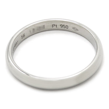 カルティエ Cartier C ドゥ カルティエ B4232456 プラチナシルバー Pt950 #56(JP16) リング 指輪 ウェディングリング プラチナ 16号