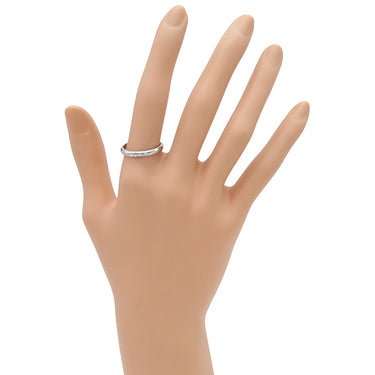 カルティエ Cartier C ドゥ カルティエ B4232456 プラチナシルバー Pt950 #56(JP16) リング 指輪 ウェディングリング プラチナ 16号