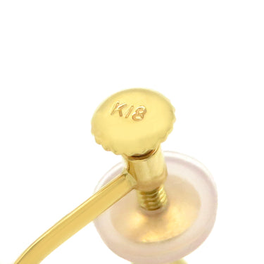 カルティエ Cartier ベビートリニティ B8020800 ホワイトゴールドXイエローゴールドXピンクゴールド K18WG K18YG K18PG ダイヤモンド イヤリング スリーカラー 1Pダイヤ 750 18K 18金