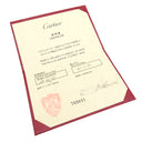 カルティエ Cartier ベビートリニティ B8020800 ホワイトゴールドXイエローゴールドXピンクゴールド K18WG K18YG K18PG ダイヤモンド イヤリング スリーカラー 1Pダイヤ 750 18K 18金