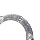 カルティエ Cartier ラブ サークル ダイヤ B7014600 ホワイトゴールド K18WG ダイヤモンド ネックレス 18金 750WG 3Pダイヤ