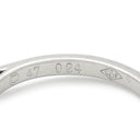 カルティエ Cartier 1895 ソリテール N4135947 プラチナシルバー Pt950 ダイヤモンド #47(JP7) リング 指輪 6号