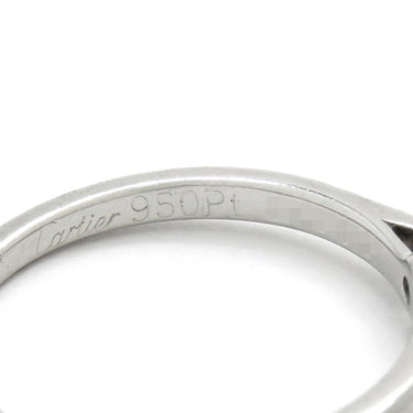 カルティエ Cartier 1895 ソリテール N4135947 プラチナシルバー Pt950 ダイヤモンド #47(JP7) リング 指輪 6号