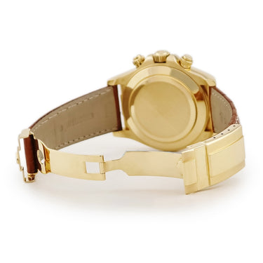 腕時計 ロレックス ROLEX コスモグラフ デイトナ 116518 D番 自動巻き メンズ D番 K18YG無垢 黒 金目 赤針 赤巻き ポールニューマン