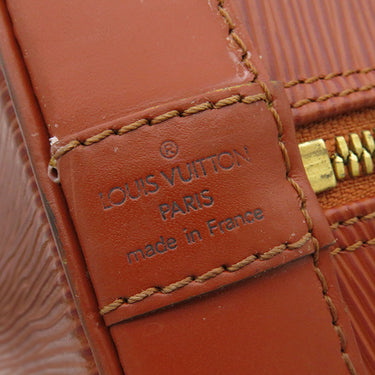 ルイヴィトン LOUIS VUITTON アルマ M52143 ケニアブラウン エピレザー 2WAYバッグ ゴールド金具 茶 ハンドバッグ ショルダー 鍵・パドロック欠品