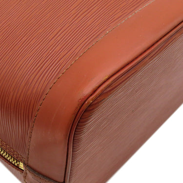 ルイヴィトン LOUIS VUITTON アルマ M52143 ケニアブラウン エピレザー 2WAYバッグ ゴールド金具 茶 ハンドバッグ ショルダー 鍵・パドロック欠品