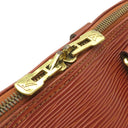 ルイヴィトン LOUIS VUITTON アルマ M52143 ケニアブラウン エピレザー 2WAYバッグ ゴールド金具 茶 ハンドバッグ ショルダー 鍵・パドロック欠品