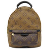 ルイヴィトン LOUIS VUITTON パームスプリングスMINI M44872 モノグラム モノグラムキャンバス モノグラムリバースキャンバス 2WAYバッグ ゴールド金具 茶