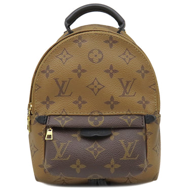 ルイヴィトン LOUIS VUITTON パームスプリングスMINI M44872 モノグラム モノグラムキャンバス モノグラムリバースキャンバス 2WAYバッグ ゴールド金具 茶