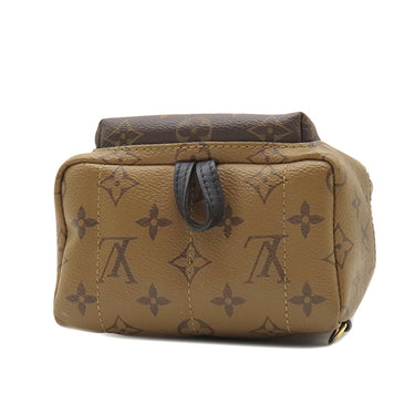 ルイヴィトン LOUIS VUITTON パームスプリングスMINI M44872 モノグラム モノグラムキャンバス モノグラムリバースキャンバス 2WAYバッグ ゴールド金具 茶