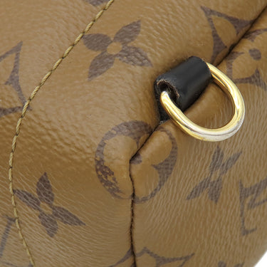 ルイヴィトン LOUIS VUITTON パームスプリングスMINI M44872 モノグラム モノグラムキャンバス モノグラムリバースキャンバス 2WAYバッグ ゴールド金具 茶