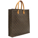 ルイヴィトン LOUIS VUITTON サック プラ M51140 モノグラム モノグラムキャンバス トートバッグ ゴールド金具 茶 ハンドバッグ
