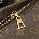 ルイヴィトン LOUIS VUITTON モンスリNM PM M45515 モノグラム モノグラムキャンバス レザー リュック・デイパック ゴールド金具 茶 黒 レザーチャーム欠品
