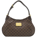 ルイヴィトン LOUIS VUITTON テムズ GM N48181 ダミエエベヌ ダミエキャンバス ショルダーバッグ ゴールド金具 茶 肩掛け