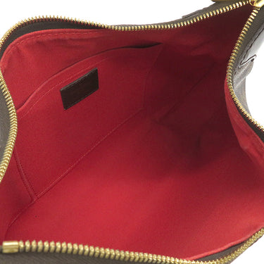 ルイヴィトン LOUIS VUITTON テムズ GM N48181 ダミエエベヌ ダミエキャンバス ショルダーバッグ ゴールド金具 茶 肩掛け