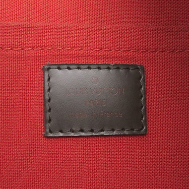 ルイヴィトン LOUIS VUITTON テムズ GM N48181 ダミエエベヌ ダミエキャンバス ショルダーバッグ ゴールド金具 茶 肩掛け