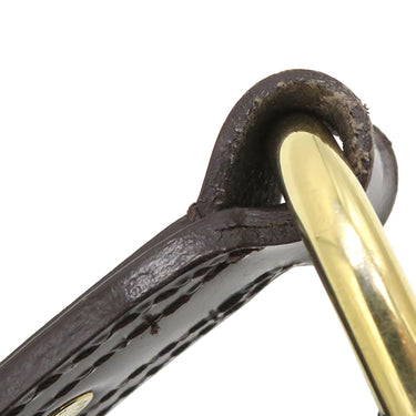 ルイヴィトン LOUIS VUITTON テムズ GM N48181 ダミエエベヌ ダミエキャンバス ショルダーバッグ ゴールド金具 茶 肩掛け