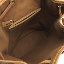 ルイヴィトン LOUIS VUITTON モンスリ MM M51136 モノグラム モノグラムキャンバス リュック・デイパック ゴールド金具 茶 バックパック