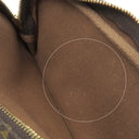 ルイヴィトン LOUIS VUITTON モンスリ MM M51136 モノグラム モノグラムキャンバス リュック・デイパック ゴールド金具 茶 バックパック