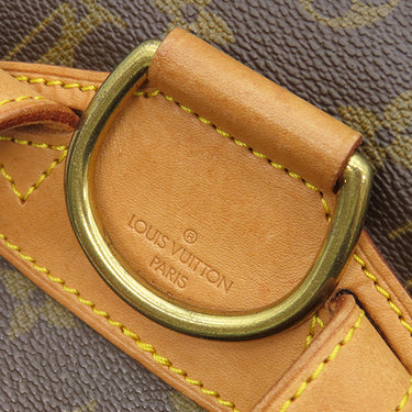 ルイヴィトン LOUIS VUITTON モンスリ MM M51136 モノグラム モノグラムキャンバス リュック・デイパック ゴールド金具 茶 バックパック