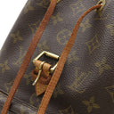 ルイヴィトン LOUIS VUITTON モンスリ MM M51136 モノグラム モノグラムキャンバス リュック・デイパック ゴールド金具 茶 バックパック