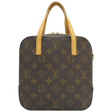 ルイヴィトン LOUIS VUITTON スポンティーニ M47500 モノグラム モノグラムキャンバス 2WAYバッグ ゴールド金具 茶 ショルダー