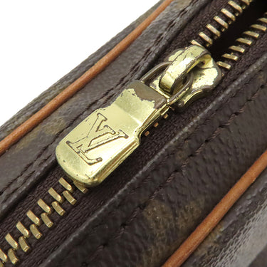 ルイヴィトン LOUIS VUITTON ポシェット マルリーバンドリエール M51828 モノグラム モノグラムキャンバス ショルダーバッグ ゴールド金具 茶 斜め掛け