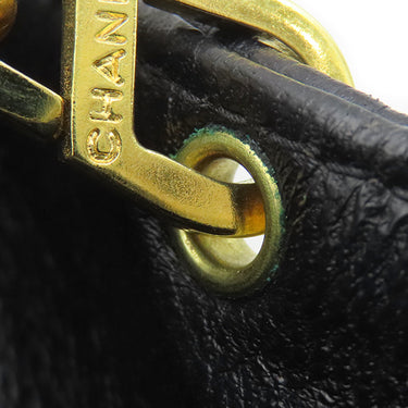 シャネル CHANEL マトラッセ ショルダーバッグ ブラック キャビアスキン ショルダーバッグ ゴールド金具 黒 ココマーク
