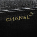シャネル CHANEL マトラッセ ショルダーバッグ ブラック キャビアスキン ショルダーバッグ ゴールド金具 黒 ココマーク
