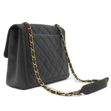 シャネル CHANEL マトラッセ ショルダーバッグ ブラック キャビアスキン ショルダーバッグ ゴールド金具 黒 ココマーク