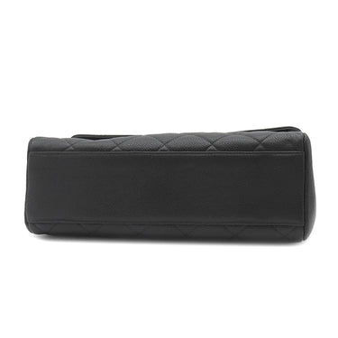 シャネル CHANEL マトラッセ ショルダーバッグ ブラック キャビアスキン ショルダーバッグ ゴールド金具 黒 ココマーク