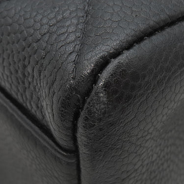 シャネル CHANEL マトラッセ ショルダーバッグ ブラック キャビアスキン ショルダーバッグ ゴールド金具 黒 ココマーク