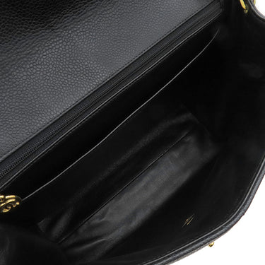 シャネル CHANEL マトラッセ ショルダーバッグ ブラック キャビアスキン ショルダーバッグ ゴールド金具 黒 ココマーク