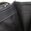 グッチ GUCCI マイクログッチシマ 449364 ブラック レザー 長財布 ゴールド金具 黒 ダブルG ラウンドファスナー