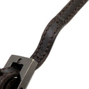 フェンディ FENDI ズッキーノ 8BT075 ブラウン キャンバス レザー ショルダーバッグ シルバー金具 茶