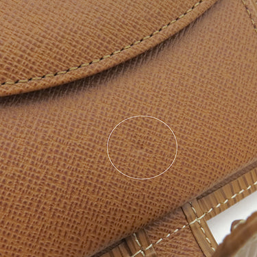 ルイヴィトン LOUIS VUITTON ポルトビエ コンパクト M63551 キャメル エピレザー 二つ折り財布 シルバー金具 茶 コンパクト財布