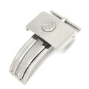 フランクミュラー FRANCK MULLER ロングアイランド 1000 1002 1100 1150 1200 1300 シルバー ステンレススチール 腕時計パーツ 純正 22mm幅対応 Dバックル SS 銀