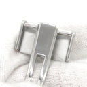 フランクミュラー FRANCK MULLER ロングアイランド 1000 1002 1100 1150 1200 1300 シルバー ステンレススチール 腕時計パーツ 純正 22mm幅対応 Dバックル SS 銀