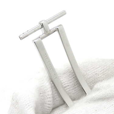 フランクミュラー FRANCK MULLER ロングアイランド 1000 1002 1100 1150 1200 1300 シルバー ステンレススチール 腕時計パーツ 純正 22mm幅対応 Dバックル SS 銀