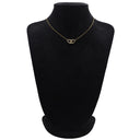 ティファニー Tiffany & Co ダブルループ イエローゴールド K18YG ネックレス エルサペレッティ 750 18金