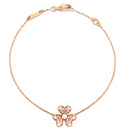 ヴァンクリーフアーペル Van Cleef & Arpels フリヴォル ブレスレット ダイヤ ミニ VCARP7RD00 ピンクゴールド K18PG ダイヤモンド ブレスレット ローズゴールド 750 18K