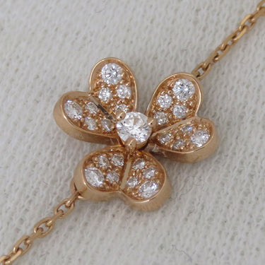 ヴァンクリーフアーペル Van Cleef & Arpels フリヴォル ブレスレット ダイヤ ミニ VCARP7RD00 ピンクゴールド K18PG ダイヤモンド ブレスレット ローズゴールド 750 18K