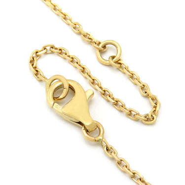 ヴァンクリーフアーペル Van Cleef & Arpels ヴィンテージ アルハンブラ ペンダント VCARA45800 ブラックXイエローゴールド K18YG オニキス ネックレス 黒 Au750 18K