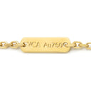 ヴァンクリーフアーペル Van Cleef & Arpels ヴィンテージ アルハンブラ ペンダント VCARA45800 ブラックXイエローゴールド K18YG オニキス ネックレス 黒 Au750 18K